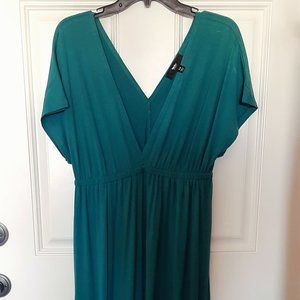 Mossimo Caribbean Blue Maxi Dress, Medium